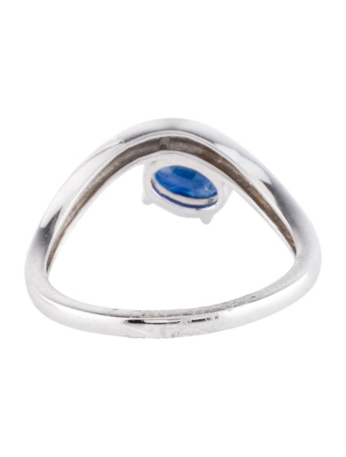 Jewelmak 14K Sapphire Cocktail Ring