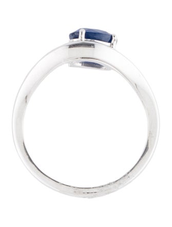 Jewelmak 14K Sapphire Cocktail Ring