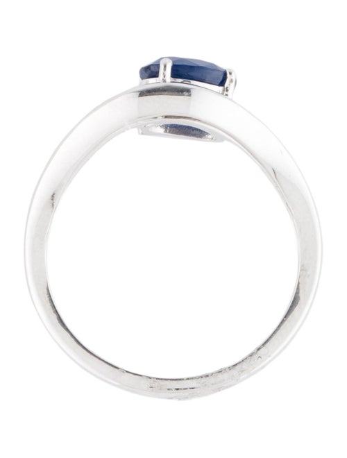 Jewelmak 14K Sapphire Cocktail Ring