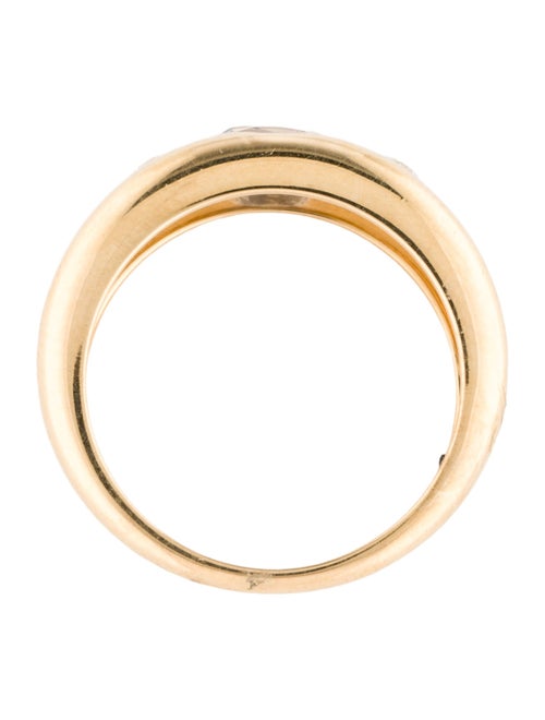 Jewelmak 18K Sapphire & Diamond Band