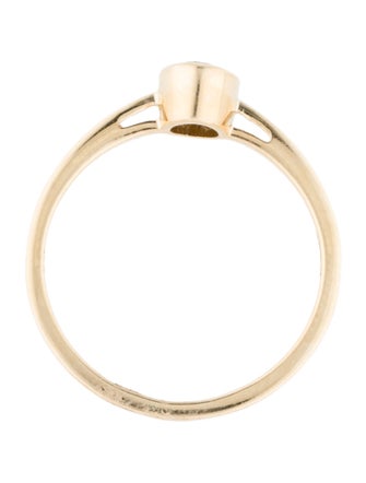 Jewelmak 14K Smokey Quartz Cocktail Ring