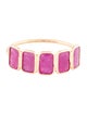 Jewelmak 18K 2.70ctw Ruby Band Ring