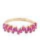 Jewelmak 14K 1.20ctw Ruby Baguette Band