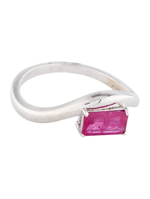 Jewelmak 14K Ruby Cocktail Ring