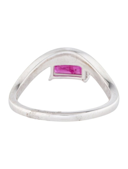 Jewelmak 14K Ruby Cocktail Ring