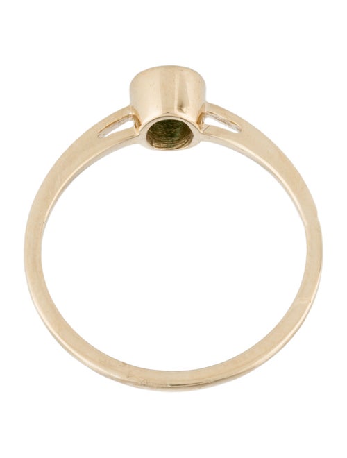 Jewelmak 14K Emerald Cocktail Ring