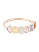 Jewelmak 14K 1.52ctw Sapphire Multi-color Band