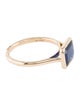 Jewelmak 14K 1.99ct Sapphire Cocktail Ring