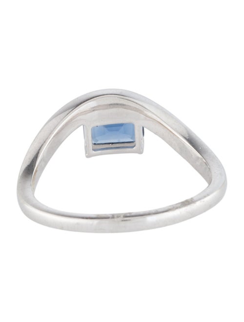 Jewelmak 14K Sapphire Cocktail Ring