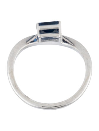 Jewelmak 14K Sapphire Cocktail Ring