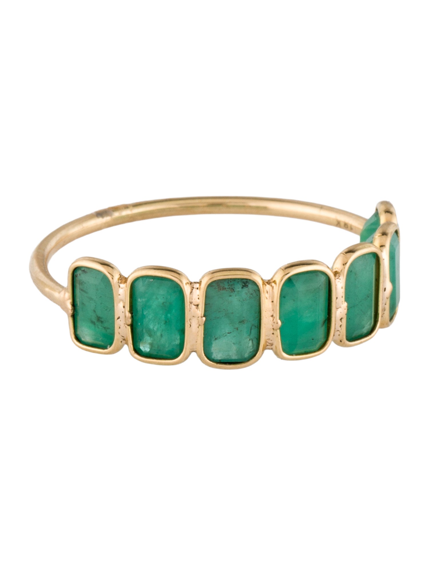 Jewelmak 18K 1.85ctw Emerald Ring