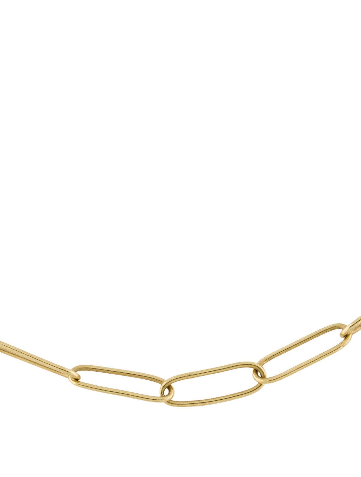 Jenna Blake 18K Paperclip Chain Necklace