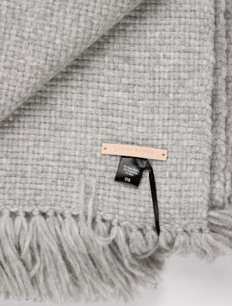 Jenni Kayne Home Alpaca Basketweave Throw