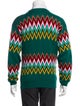Jeremy Scott Wool Striped Cardigan