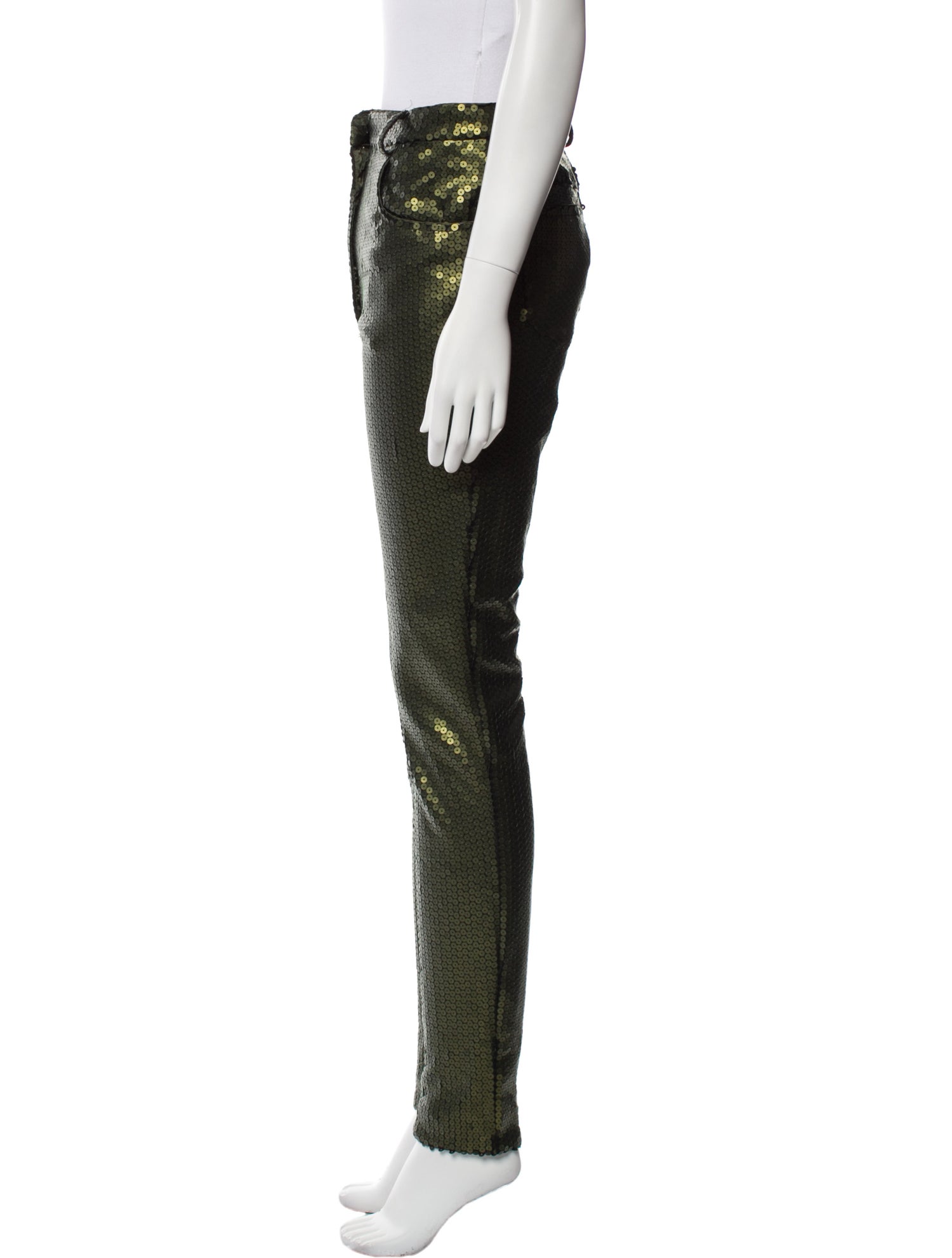 Jeremy Scott Skinny Leg Pants