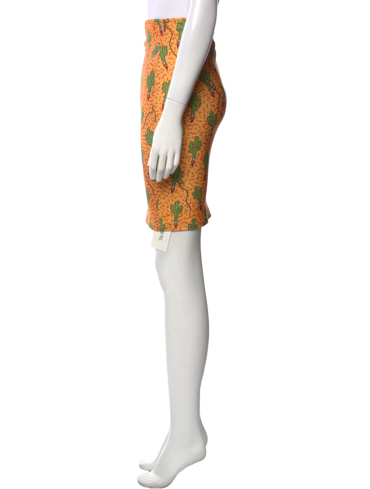 Jeremy Scott Printed Knee-Length Skirt