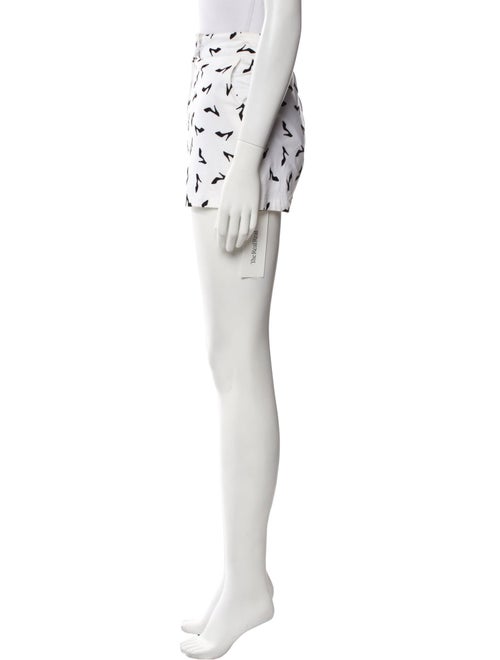 Jeremy Scott Printed Mini Shorts