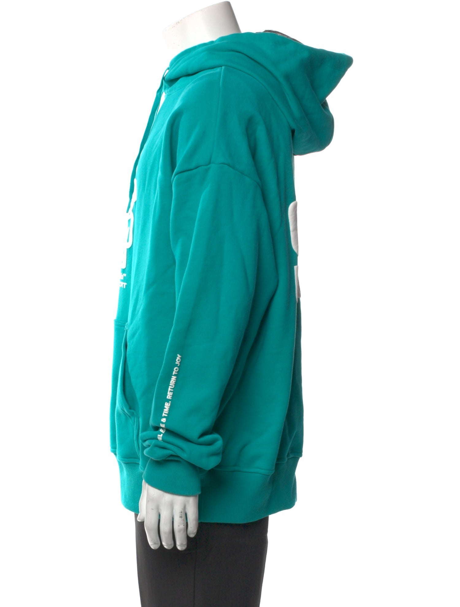 Jeremy Scott Graphic Print Crew Neck Hoodie