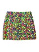 Jeremy Scott Printed Mini Skirt