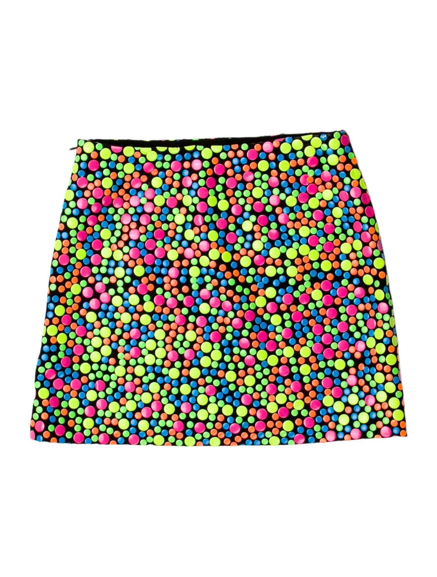 Jeremy Scott Printed Mini Skirt
