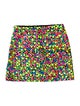 Jeremy Scott Printed Mini Skirt