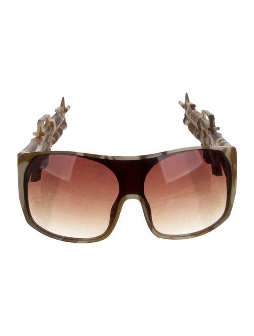 Jeremy Scott Oversize Gradient Sunglasses