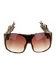 Jeremy Scott Oversize Gradient Sunglasses