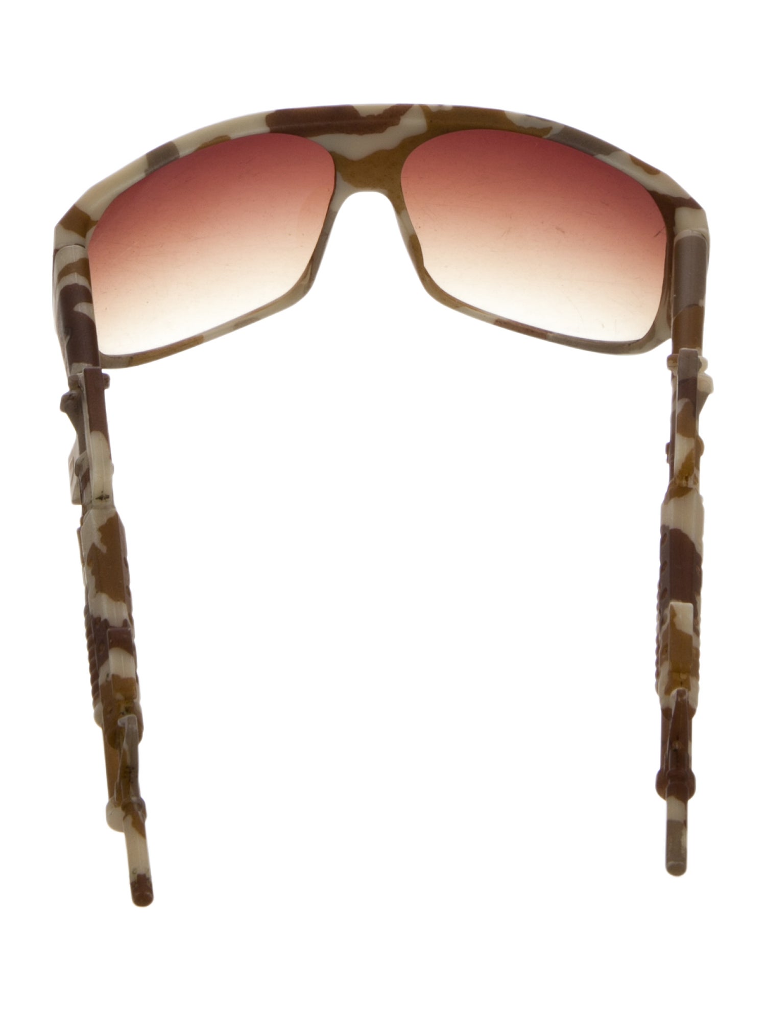 Jeremy Scott Oversize Gradient Sunglasses