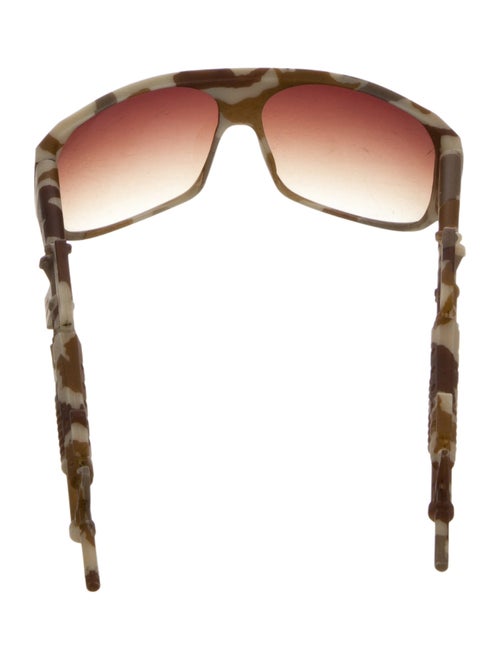Jeremy Scott Oversize Gradient Sunglasses