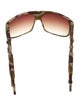 Jeremy Scott Oversize Gradient Sunglasses