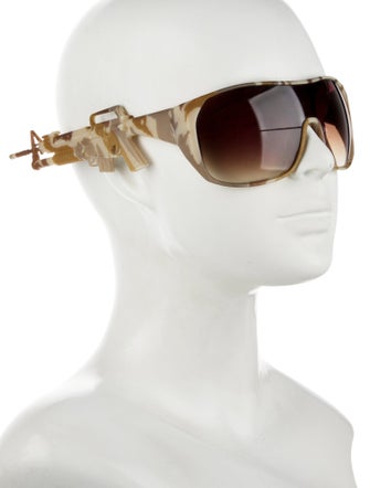 Jeremy Scott Oversize Gradient Sunglasses