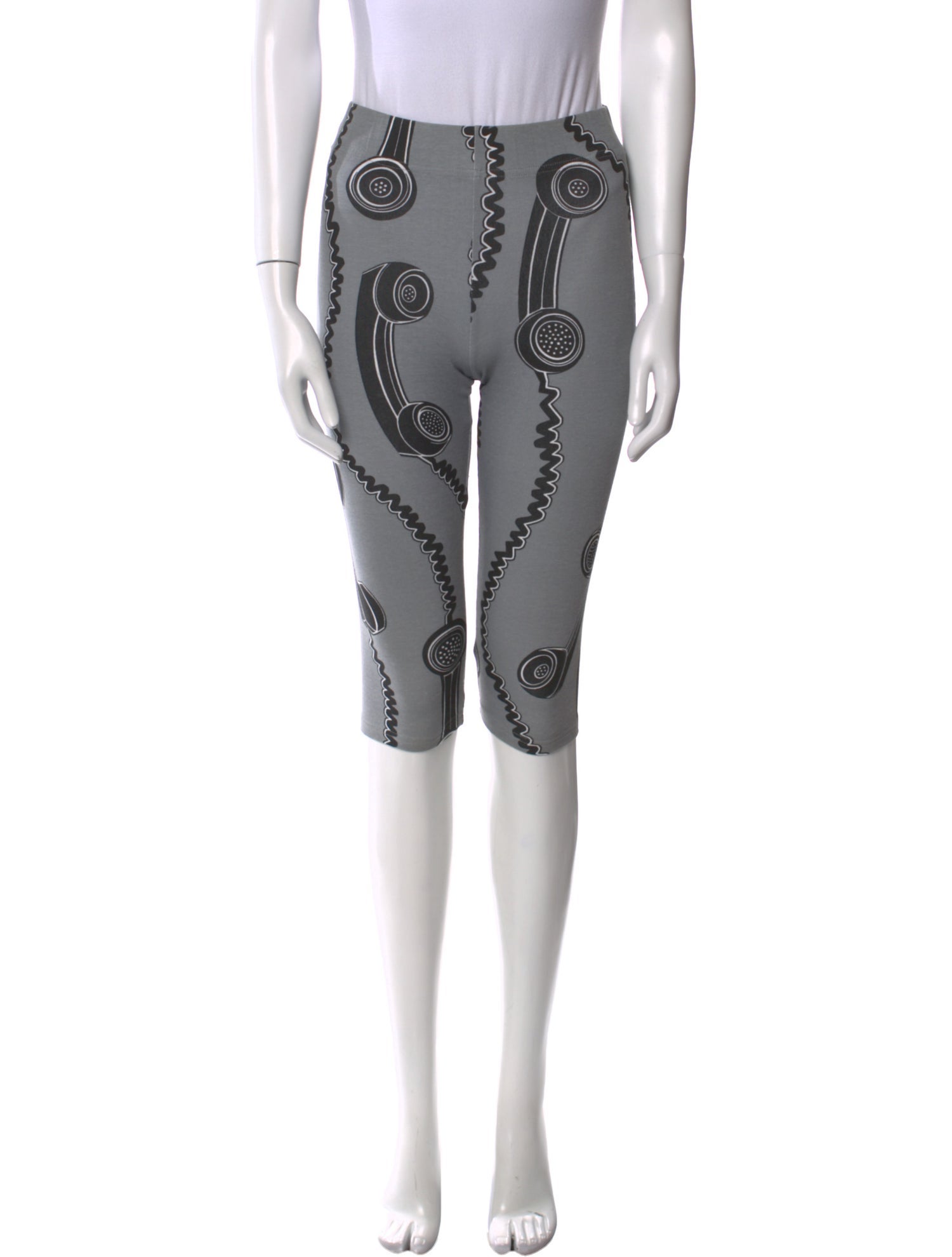 Jeremy Scott Printed Knee-Length Shorts