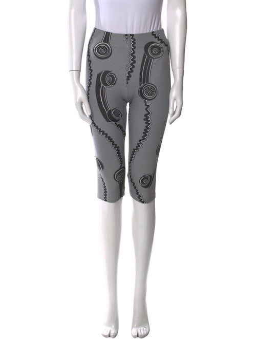 Jeremy Scott Printed Knee-Length Shorts