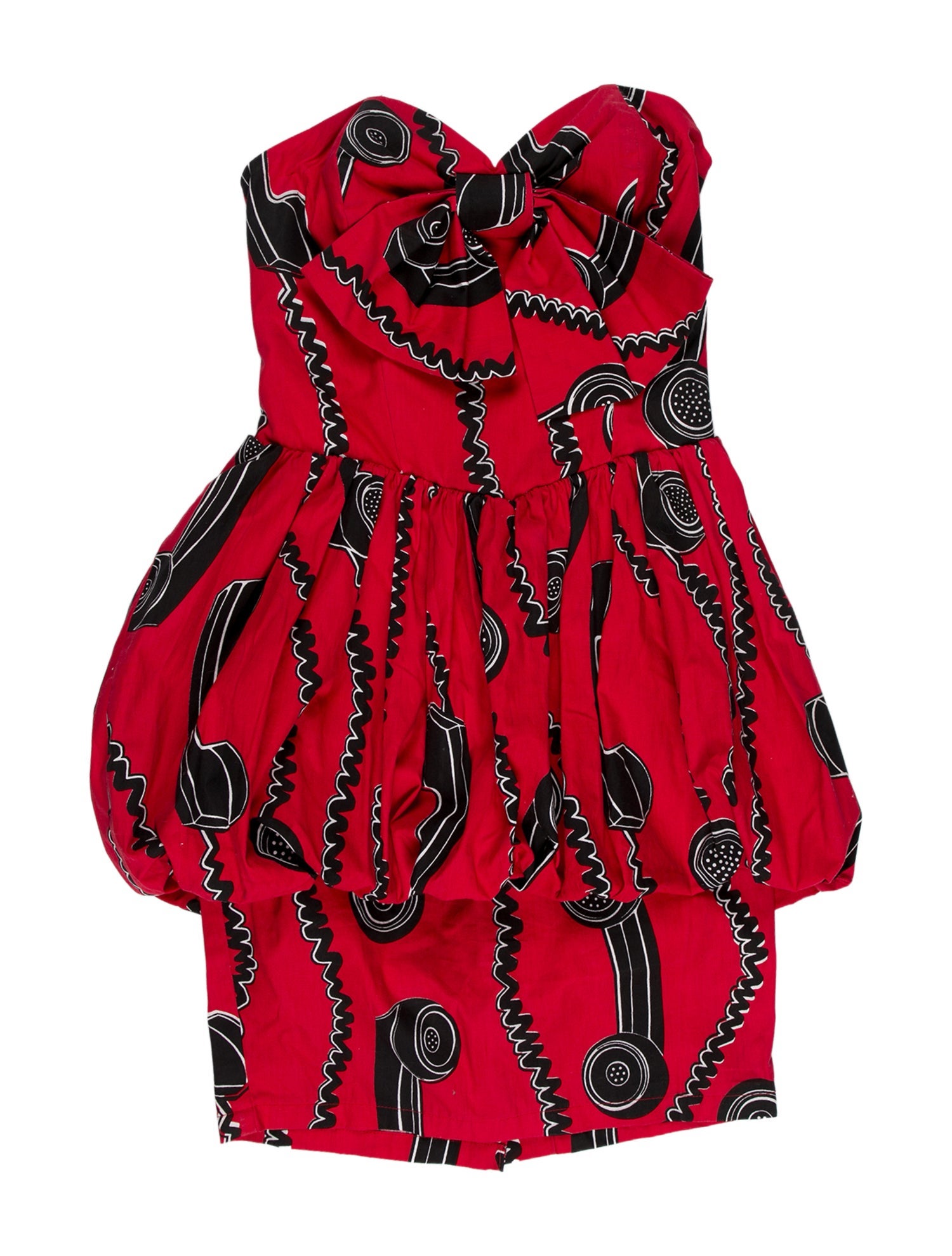 Jeremy Scott Printed Mini Dress
