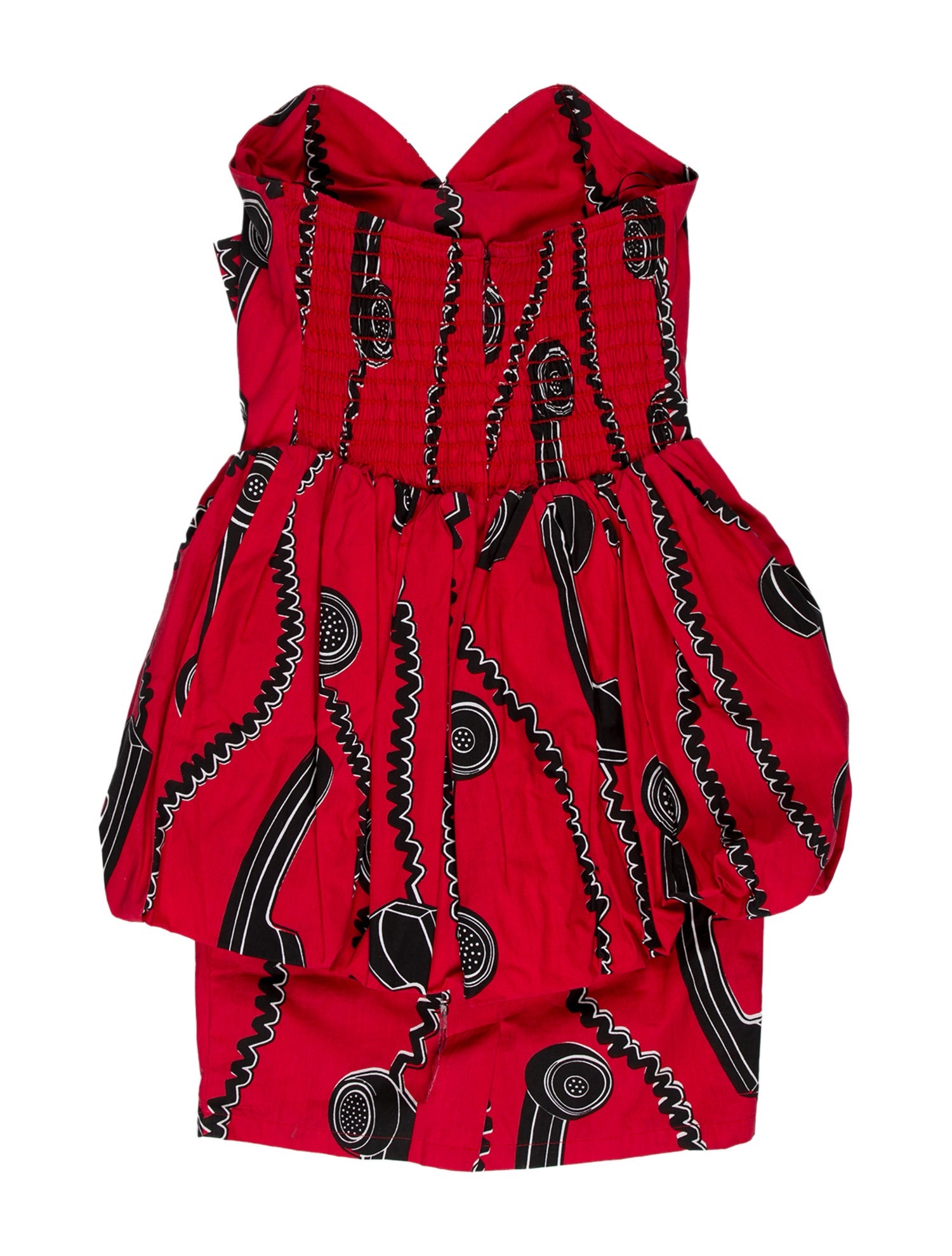 Jeremy Scott Printed Mini Dress