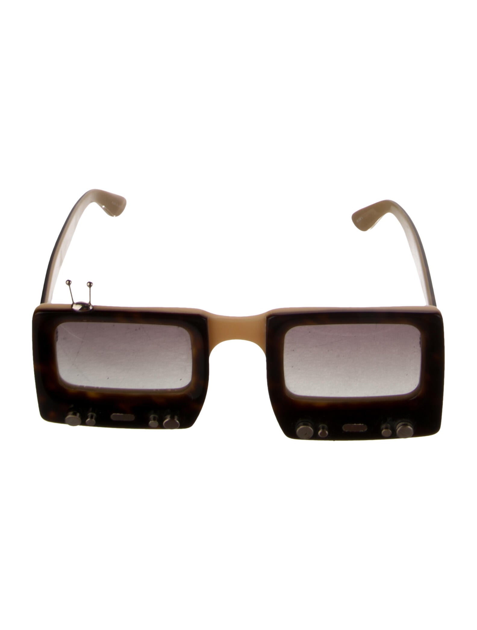 Jeremy Scott Square Gradient Sunglasses
