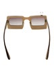 Jeremy Scott Square Gradient Sunglasses