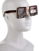 Jeremy Scott Square Gradient Sunglasses