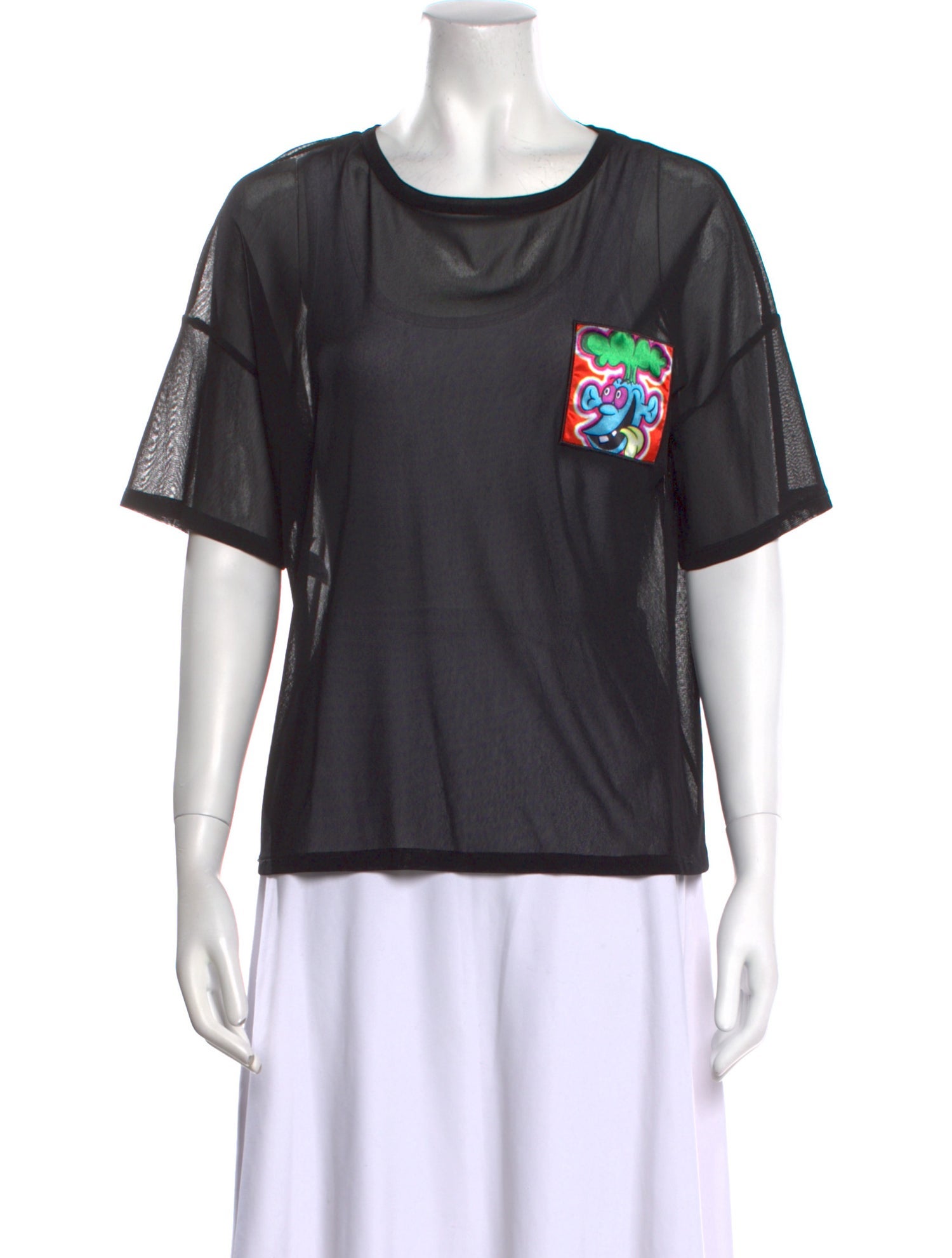 Jeremy Scott Graphic Print Crew Neck T-Shirt