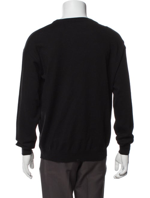 Jeremy Scott Virgin Wool Graphic Print Pullover