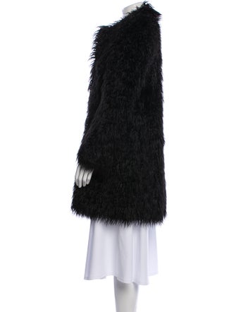 Jeremy Scott Fur Faux Fur Coat