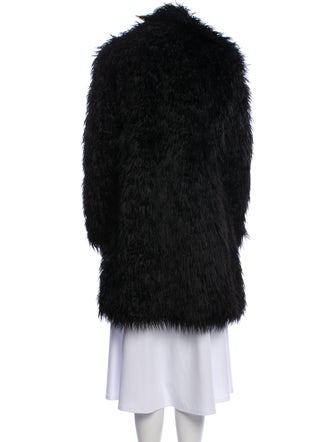 Jeremy Scott Fur Faux Fur Coat