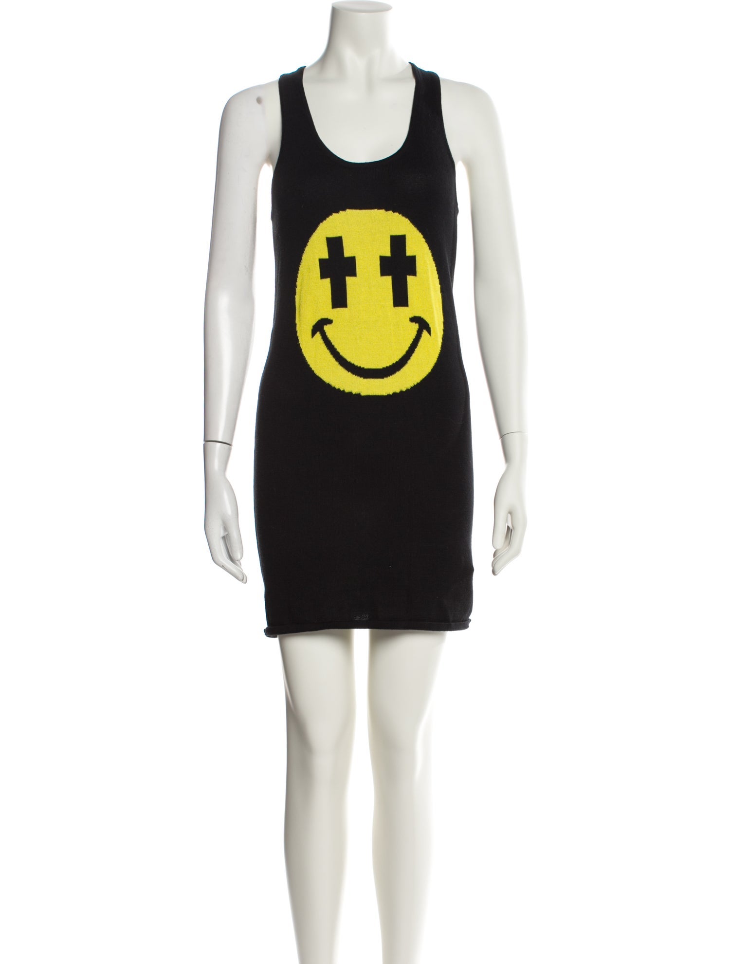 Jeremy Scott Graphic Print Mini Dress