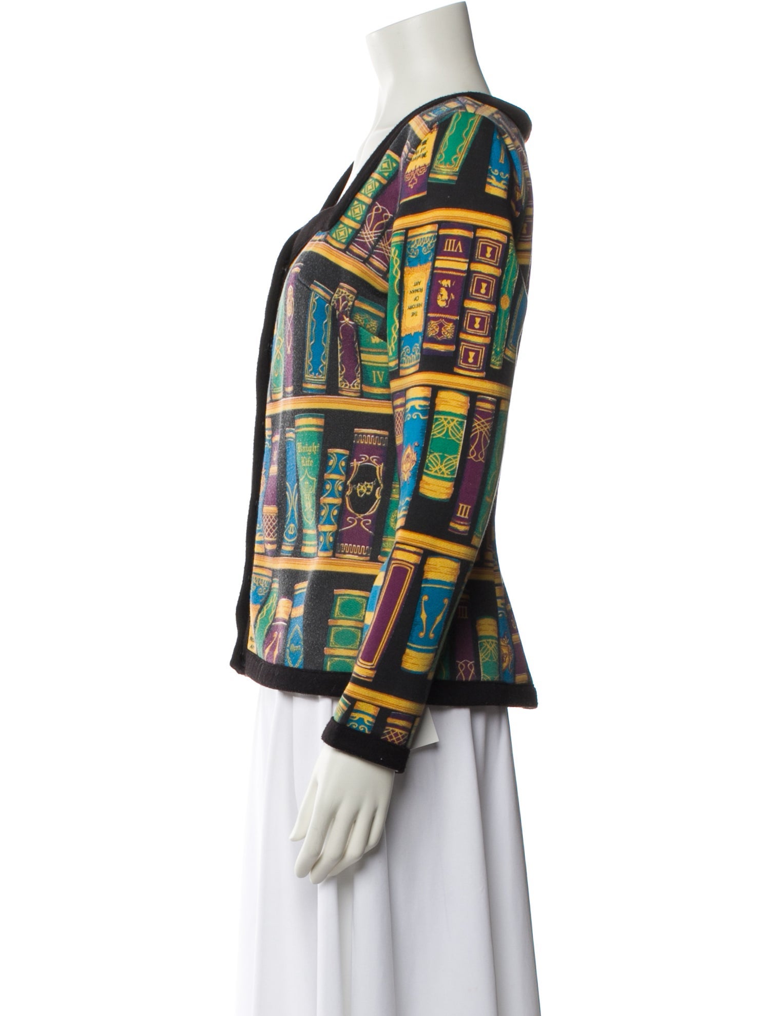 Jeremy Scott Printed Evening Jacket