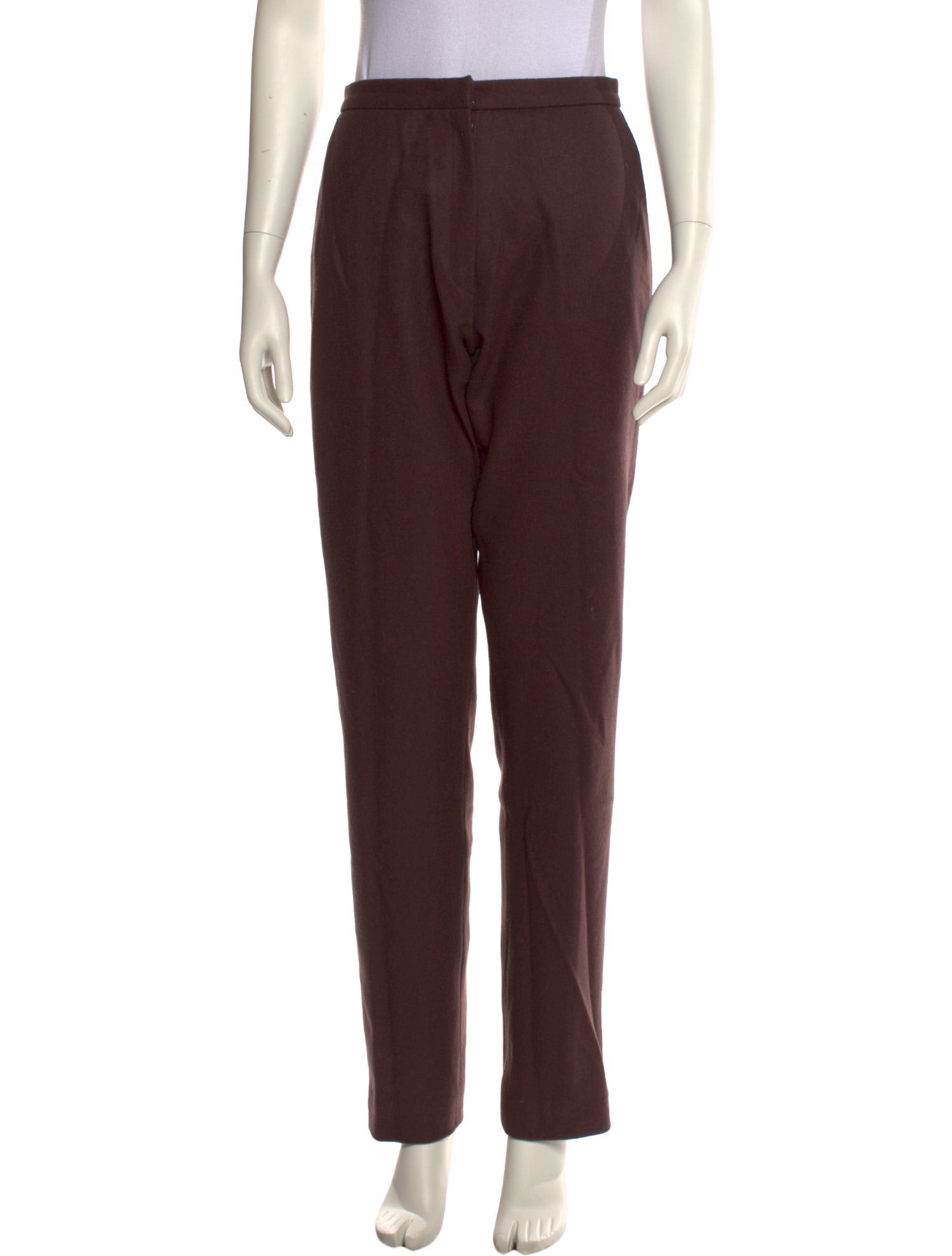 Jeremy Scott Wool Straight Leg Pants