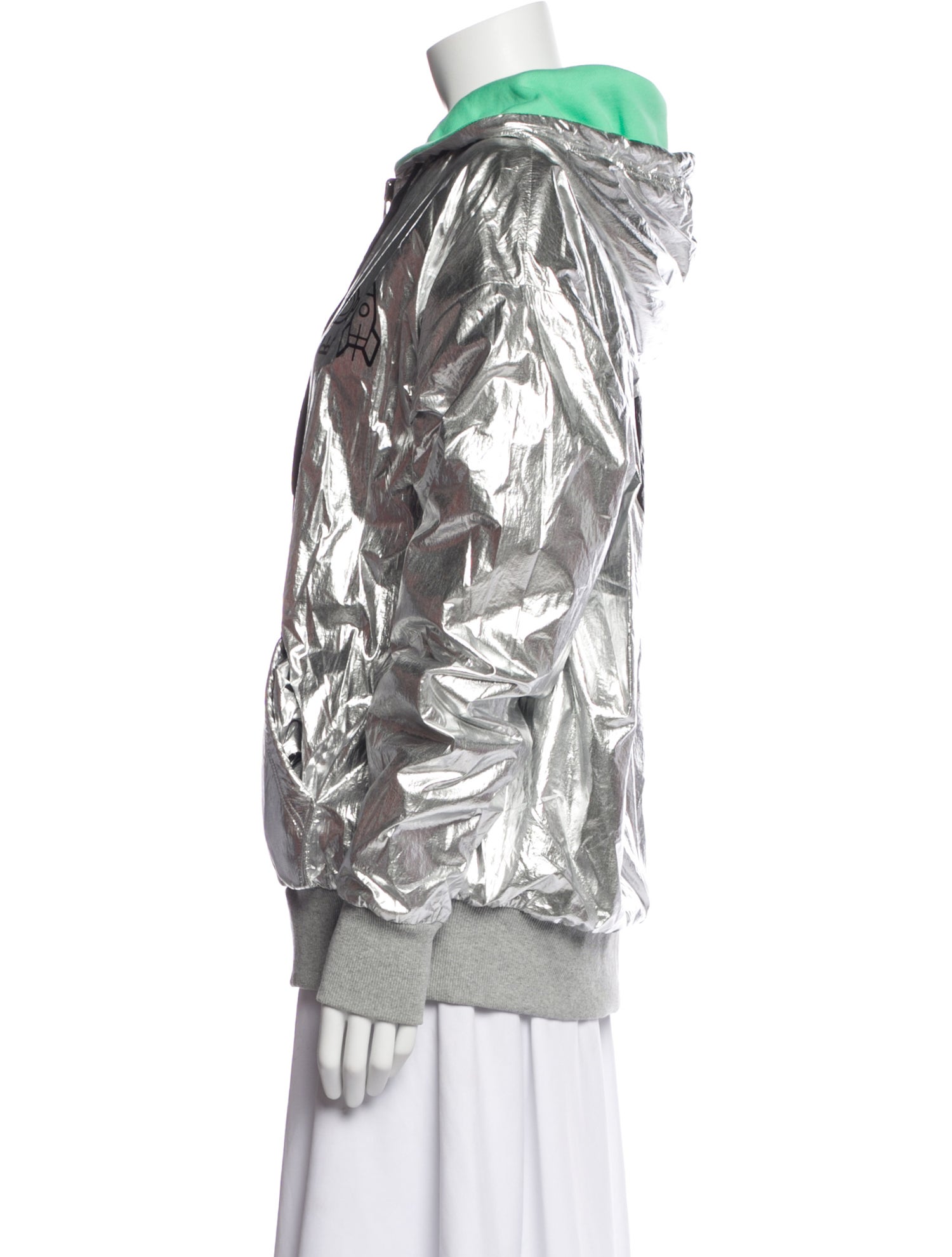 Jeremy Scott Colorblock Pattern Evening Jacket