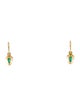 Jessica McCormack 18K 1.50ctw Emerald Drop Earrings