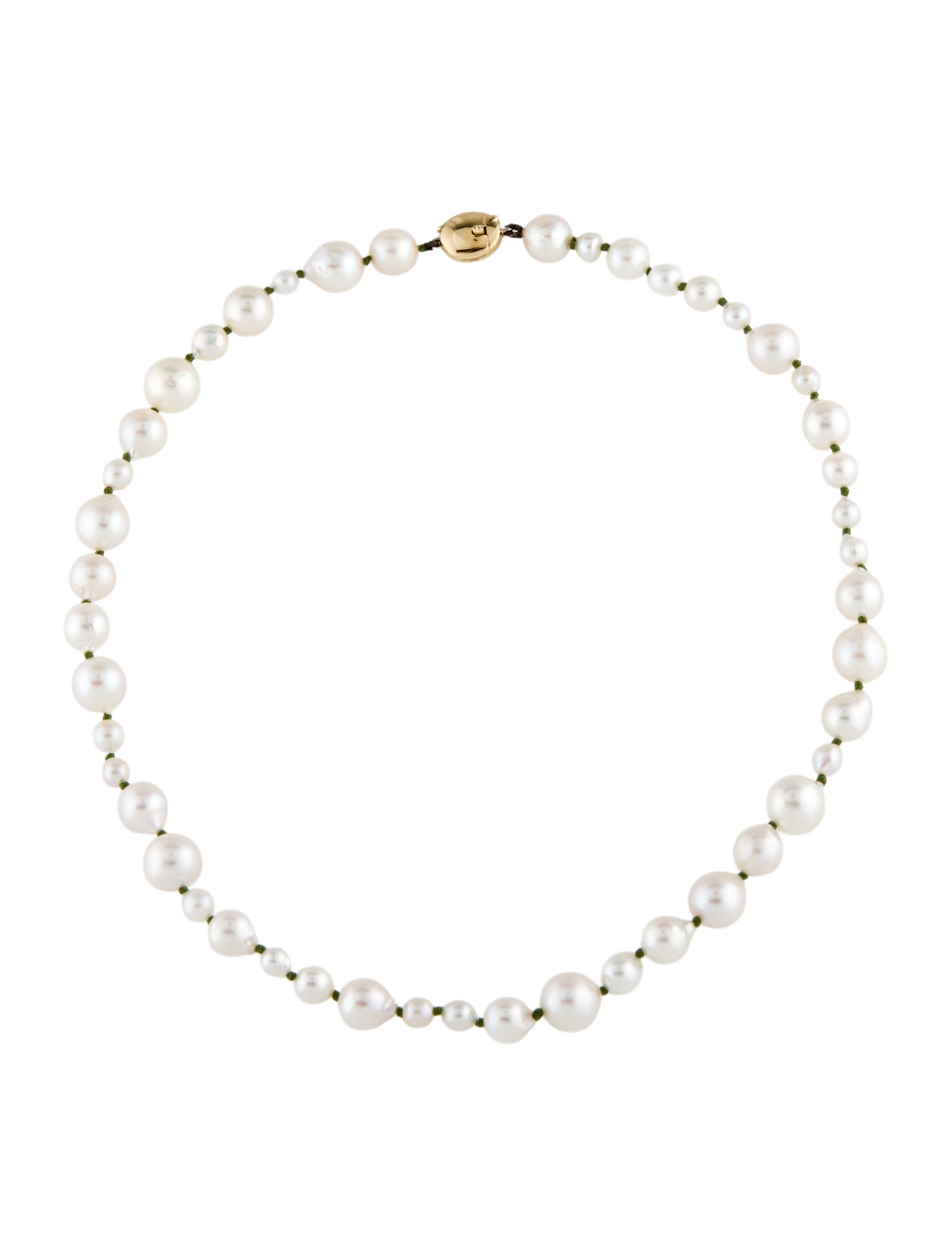 Jessica McCormack 18K Pearl Choker Necklace