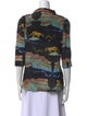 Jessie Western Silk Printed Blouse