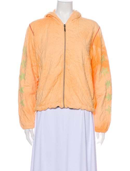 Jet Set Bomber Jacket Orange
